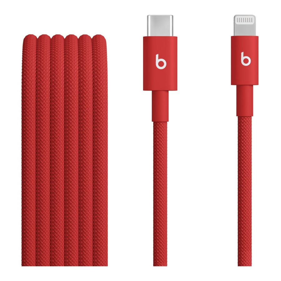 Beats USB-C to Lightning Woven Cable (1.5 m) - Rapid Red - Image 2