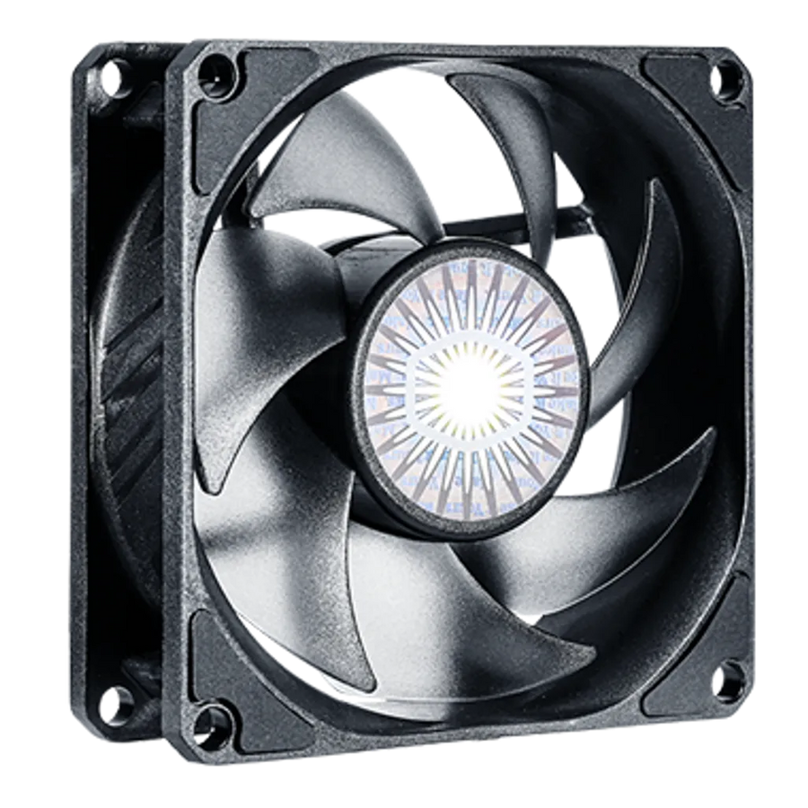 Cooler Master SickleFlow 80mm PWM Case Fan with Rifle Bearing (Black)