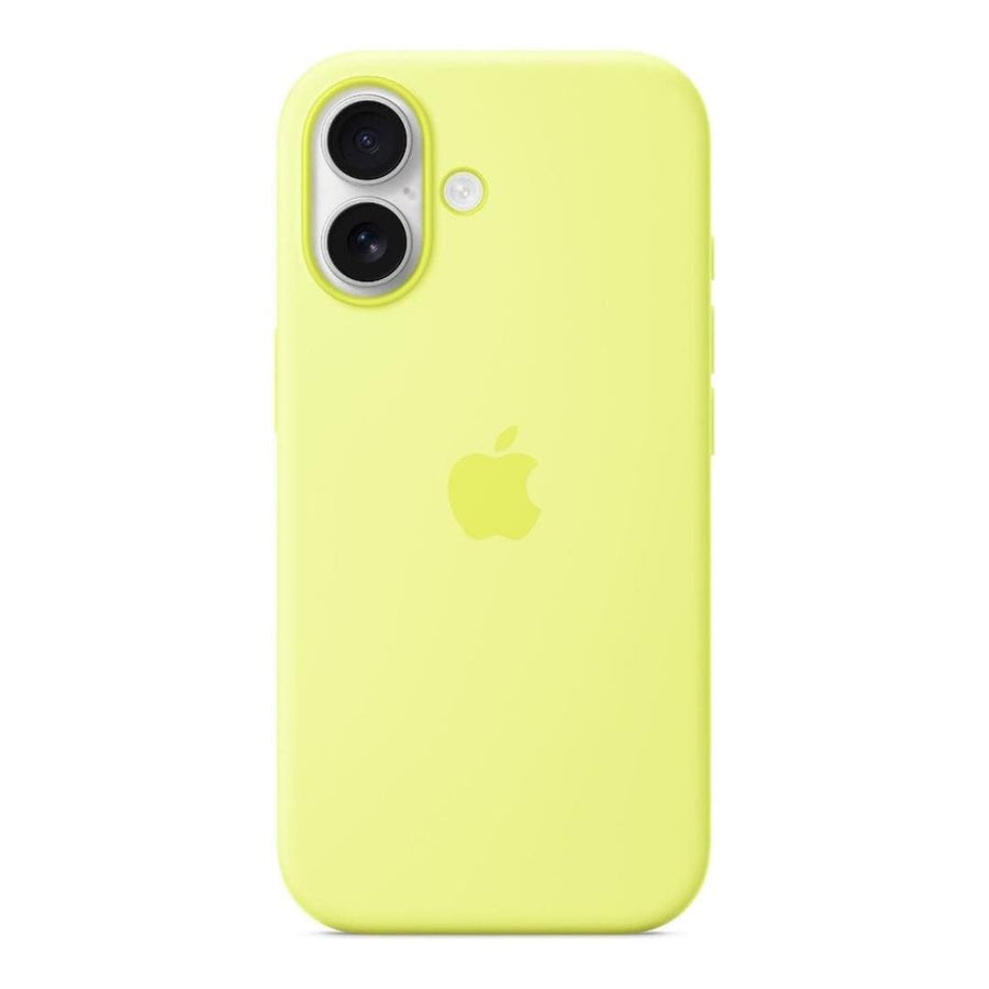 iPhone 17 Silicone Case with MagSafe - Neon Yellow,Model A3558 - Image 2