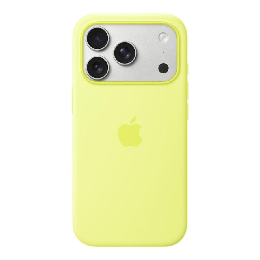 Apple iPhone 17 Pro Silicone Case with MagSafe - Neon Yellow