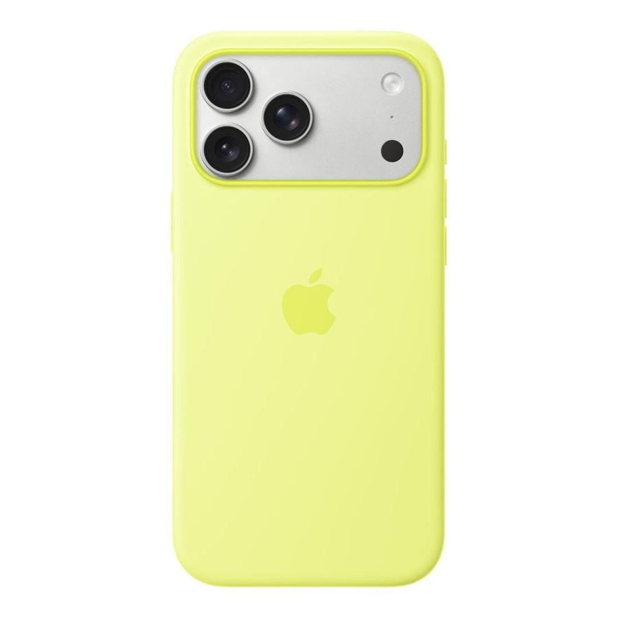 iPhone 17 Pro Max Silicone Case with MagSafe - Neon Yellow,Model A3560 - Image 2