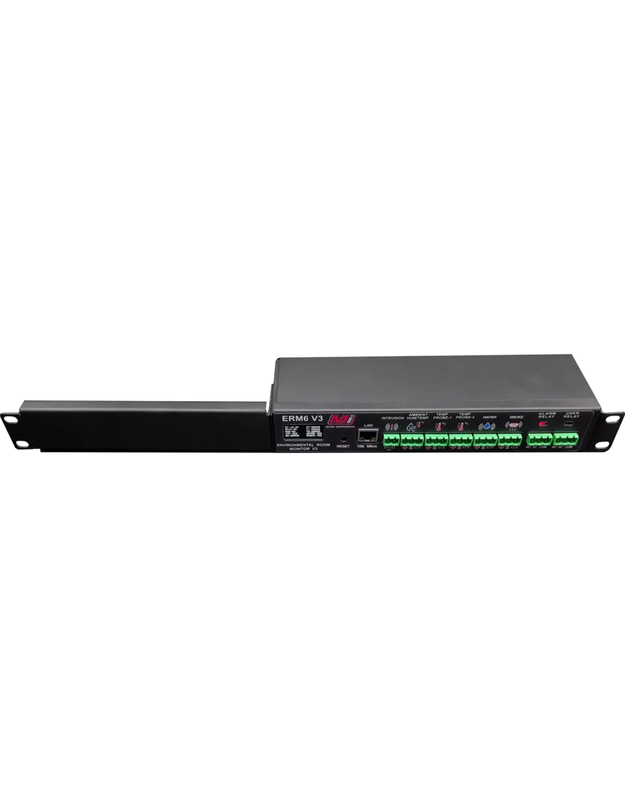 Micro Instruments – Rack Mount Server Room Environmental Monitor