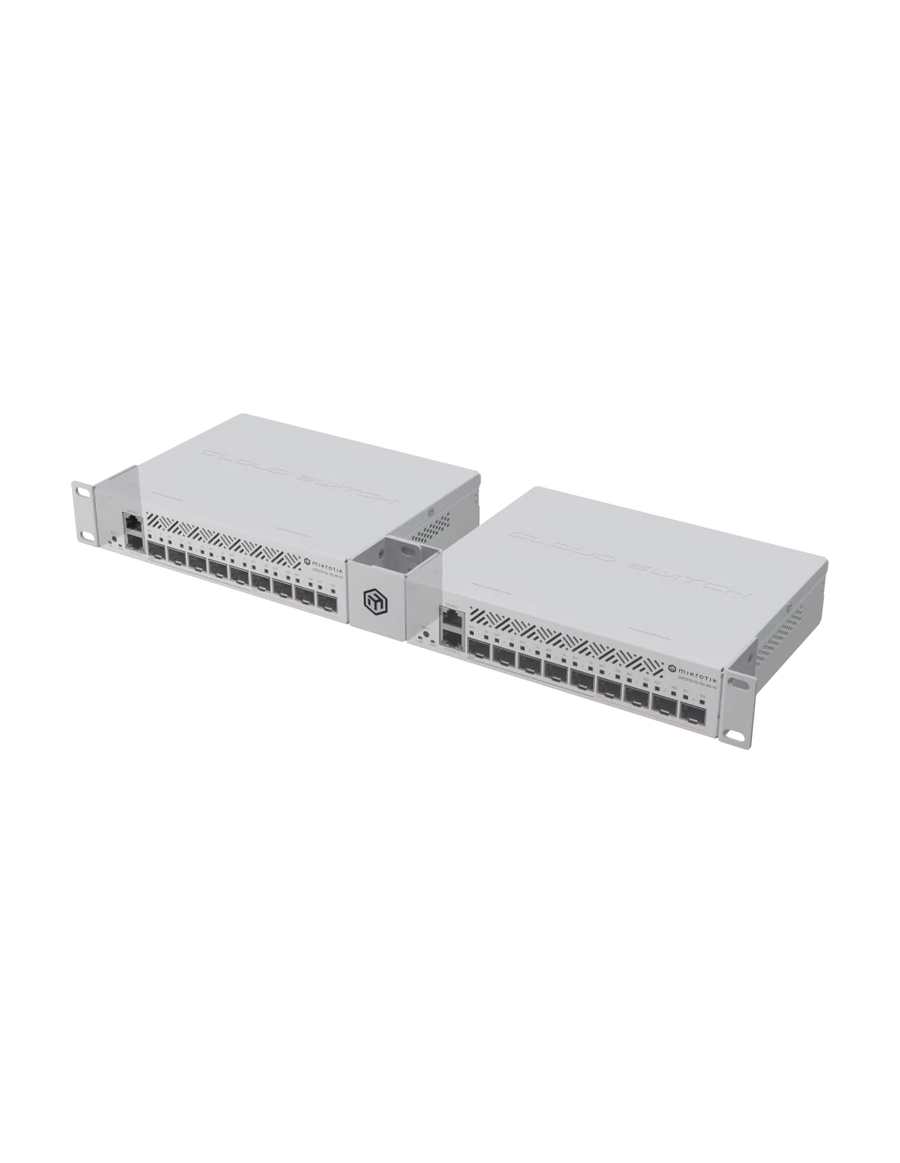 MikroTik 1U Dual or 10" Mounting Bracket |RMK-2/10