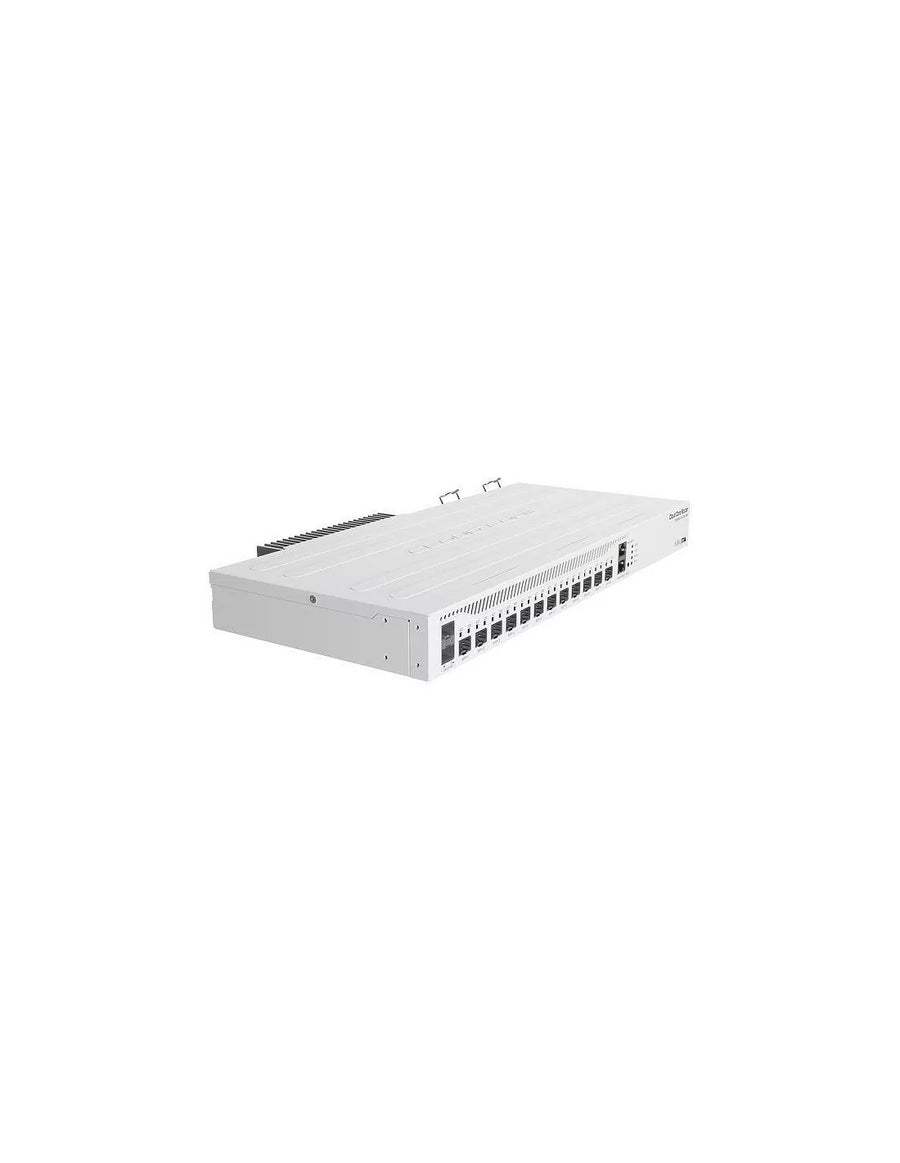 MikroTik CCR2004-1G-12S+2XS, 12 x 10G SFP+ and 2 x 25G SFP28 ports, Serial port, 1x RJ45