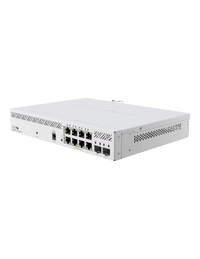MikroTik Cloud Smart Switch 8 Port PoE 2 SFP+ desktop enclosure MT-RBCSS610-8P-2S+IN