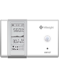 Milesight Indoor Ambience Monitoring - Temperature, Humidity, Motion, Light, CO2, TVOC Sensor