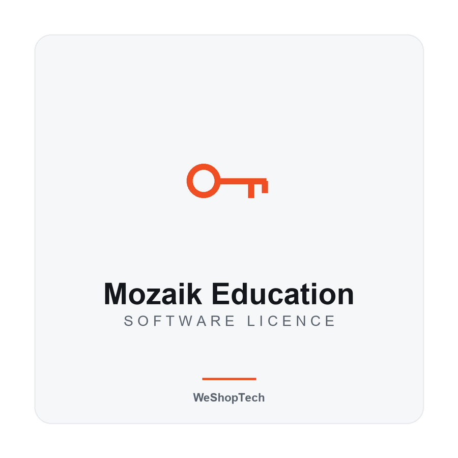 Mozaik Education — Software Licence