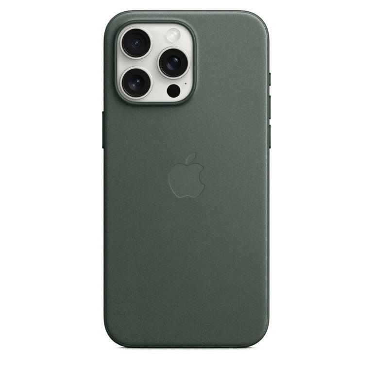 Out of Box iPhone 15 Pro Max FineWoven Case with MagSafe - Evergreen,Model A3135