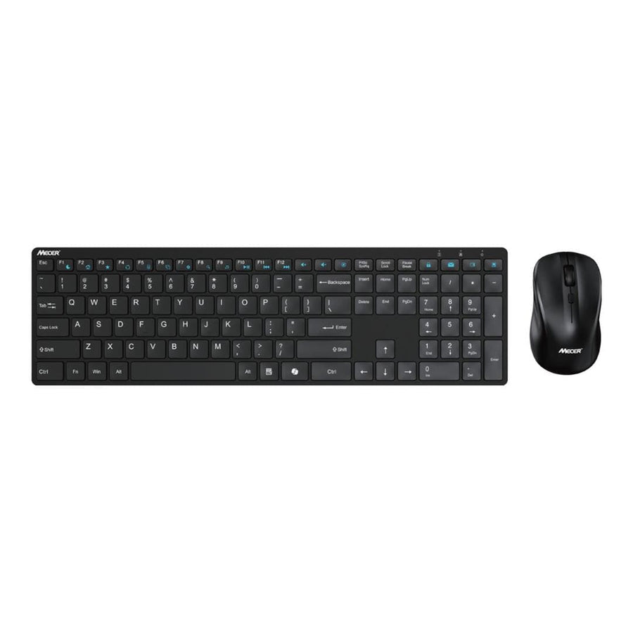 Mecer Ultra Slim Wireless Keyboard and Mouse Combo MW-119BK