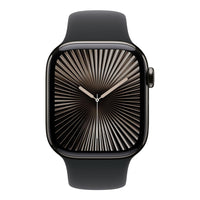Apple Watch Series 10 GPS + Cellular 42mm Slate Titanium Case with Black Sport Band - M/L,Model A3001 - Image 3