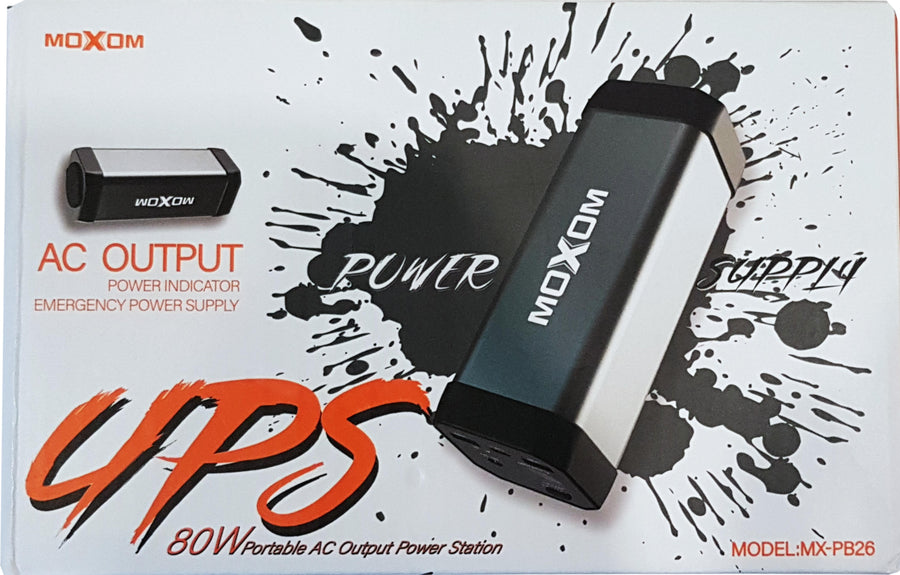 Moxom 20800mAh Powerbank - Multiple Outputs