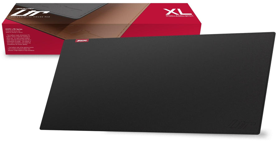 OCPC Ltr Gaming Mousepad XL Black