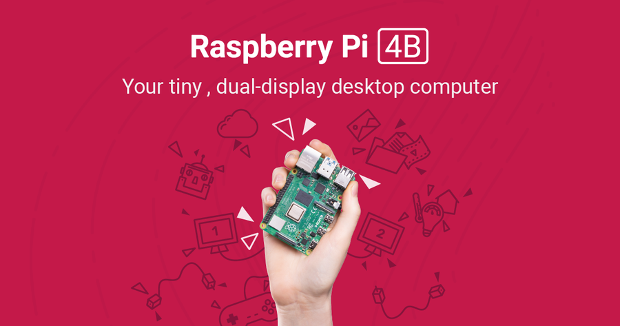 Raspberry Pi board - system monitoring kit component