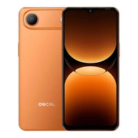 OSCAL Flat 3C LTE Smartphone, 6.65'' HD+ IPS 720*1612 90Hz, Quad-core T310 up to 2.0GHz Orange