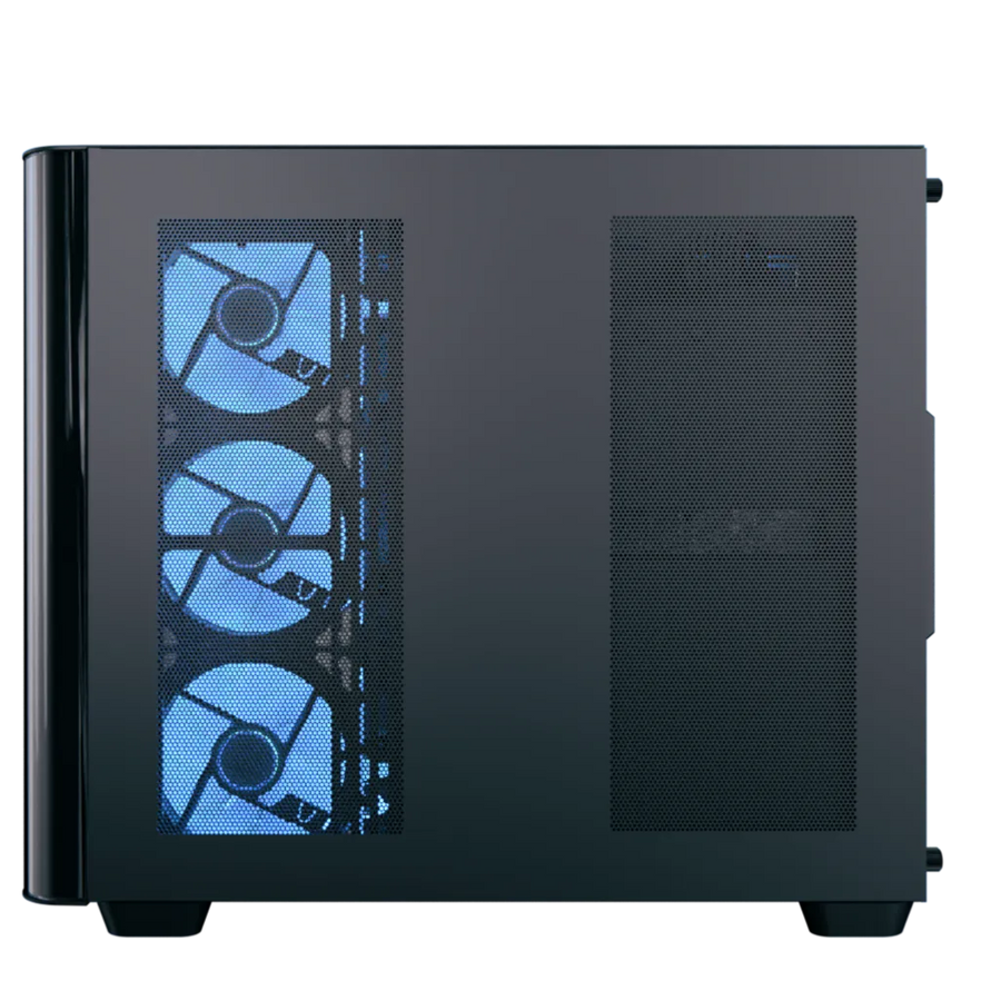 Aerocool P500C ATX Mid-Tower PC Case Black 4x ARGB Infinity Mirror Fans Tempered Glass