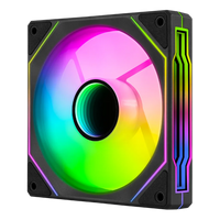 Aerocool Phantom M-3 120mm PWM ARGB Fan Black Infinity Mirror Design