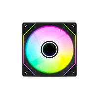 Aerocool Phantom M-3 120mm PWM ARGB Fan Black Infinity Mirror Design - Image 2