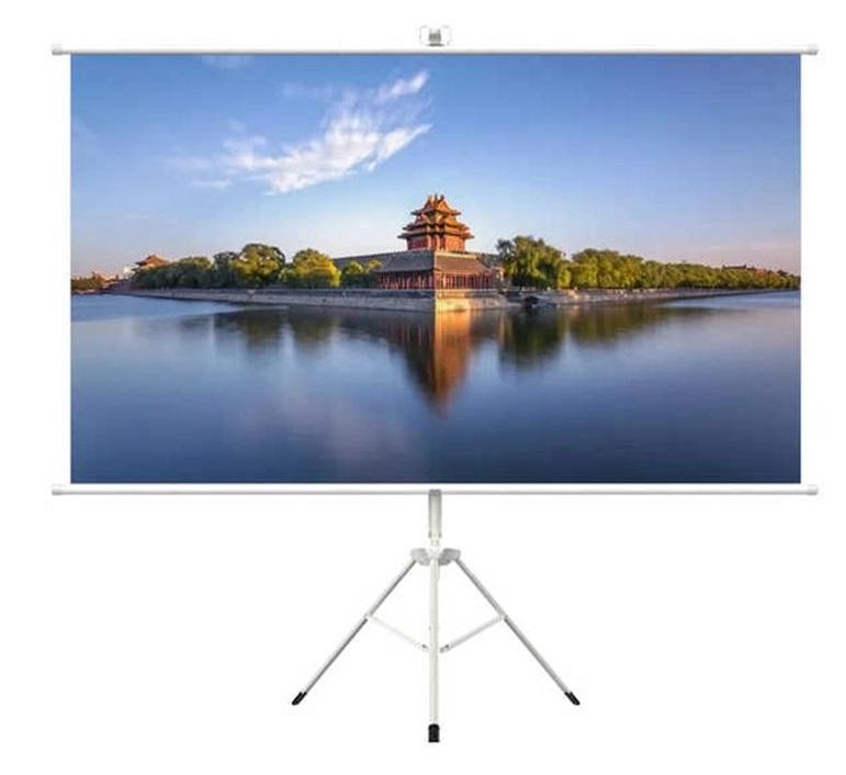 Tripod Projector Screen 100"