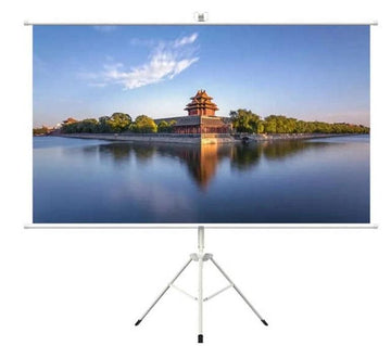 Tripod Projector Screen 100"