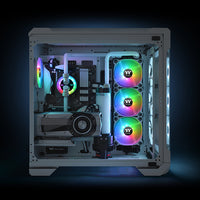 Thermaltake TT Fan, Pure 12 ARGB White Fan 3 Pack