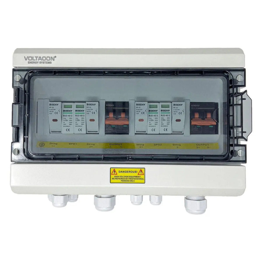 String Combiner Box 2 in 2 out 600V - main