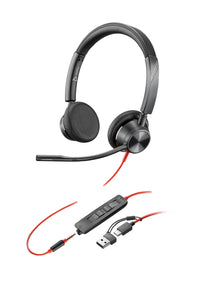 HP Poly BW 3325 USB-C HS +3.5mmP +USB-C/A