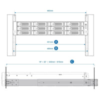 QNAP Rail Kit for TS-471U Series