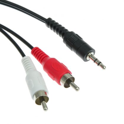 Stereo{male} to 2 X RCA {Male} 3 M Cable