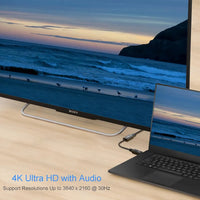 RCT DisplayPort to HDMI 4K Adapter with Audio - Image 4