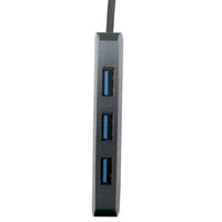 RCT 4-in-1 USB type A hub with 3 USB 3.0 Type A ports and 1 RJ45 Gigabit ethernet port