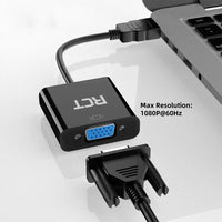 RCT HDMI to VGA Adapter with Audio Male to Female - Image 5