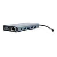 RCT SD-11 12-in-1 USB-C Hub Dual HDMI VGA USB 3.0 PD 100W Ethernet - Image 2