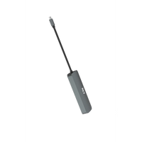 RCT SD-4 Compact 4-in-1 USB-C Hub HDMI USB 3.0 RJ45 Ethernet USB-C Power Pass-Through - Image 3