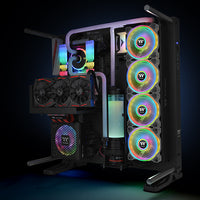Thermaltake TT Fan, Riing Quad 12 RGB Radiator White