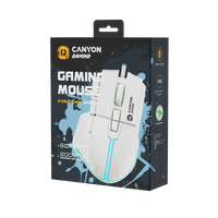 CANYON mouse Fortnax GM-636 RGB 9buttons Wired White - Image 3