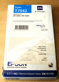 Epson Ink Cartridges Cyan 69ml XXL WF-8090 / WF-8590 7000 pages
