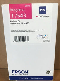 Epson Ink Cartridges Magenta 69ml XXL WF-8090 / WF-8590 7000 pages