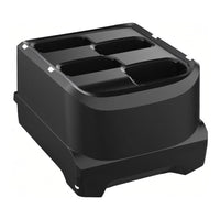 MC93 4SLOT SPARE BATTERY CHARGER. REQUIRES: LEVEL VI POWER SUPPLY PWR-BGA12V50W0WW; DC LINE CORD CBL-DC-388A1-01 AND COUNTRY SPE