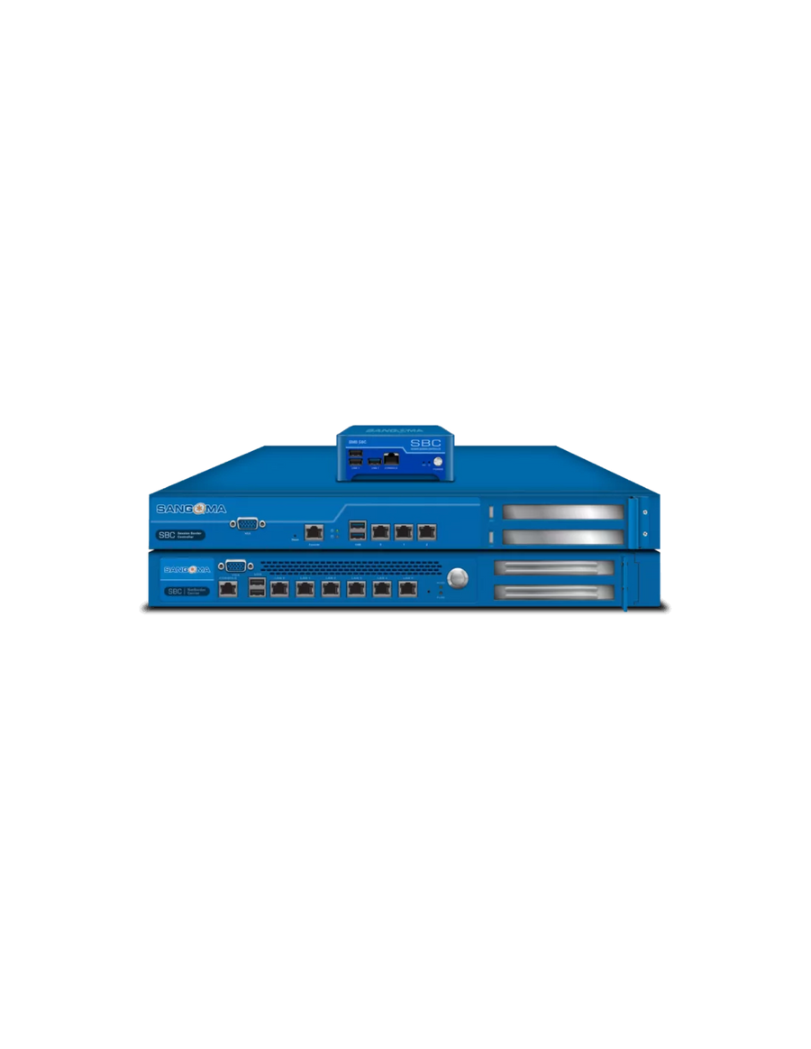 Sangoma - SBC Enterprise 25 Calls, Border control gateway, threat prevention, transcoding
