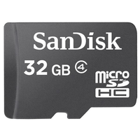 SanDisk 32GB Class 4 MicroSDHC Card