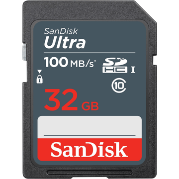 SanDisk Ultra SDHC Memory Card 32GB, 120MB/s
