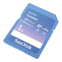 SanDisk Creator SD UHS-II Card 1TB, read speeds up to 280MB/s, write speeds up to 150MB/s, 4K UHD/6K video - Image 2