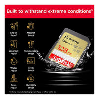SanDisk Extreme SD UHS I 128GB Card for 4K Video for DSLR and Mirrorless Cameras 180MB/s Read & 90MB/s Write - Image 4