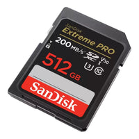 SanDisk Extreme Pro SD UHS I 512GB Card for 4K Video for DSLR and Mirrorless Cameras 200MB/s Read & 140MB/s - Image 3