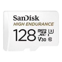 Sandisk High Endurance 128GB Class 3 MicroSDXC Card with Adapter - Image 2