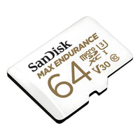 SanDisk MAX ENDURANCE microSDXC 64GB + SD Adapter - for home security cameras & dashcams, up to 30,000 Hours - Image 2