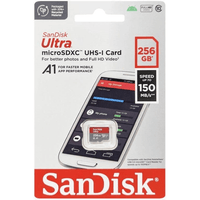Sandisk Ultra 256GB 150MBS A1 Class 10 MicroSDXC Card - Image 2