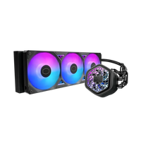 Cooler Master MasterLiquid Atmos II 360 AiO CPU Cooler with VRM Fan RGB Black LGA1851 AM5