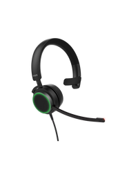 Snom A330M Mono Over-Ear Headset, Passive Noise Cancellation, VoIP Phone Headset, USB/3.5mm