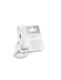 Snom D717 6-line Desktop SIP Phone in White - No PSU Included - Wide Colour TFT Display - USB